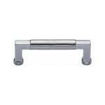 M Marcus Heritage Brass Bauhaus Design Cabinet Handle 101mm Centre to Centre